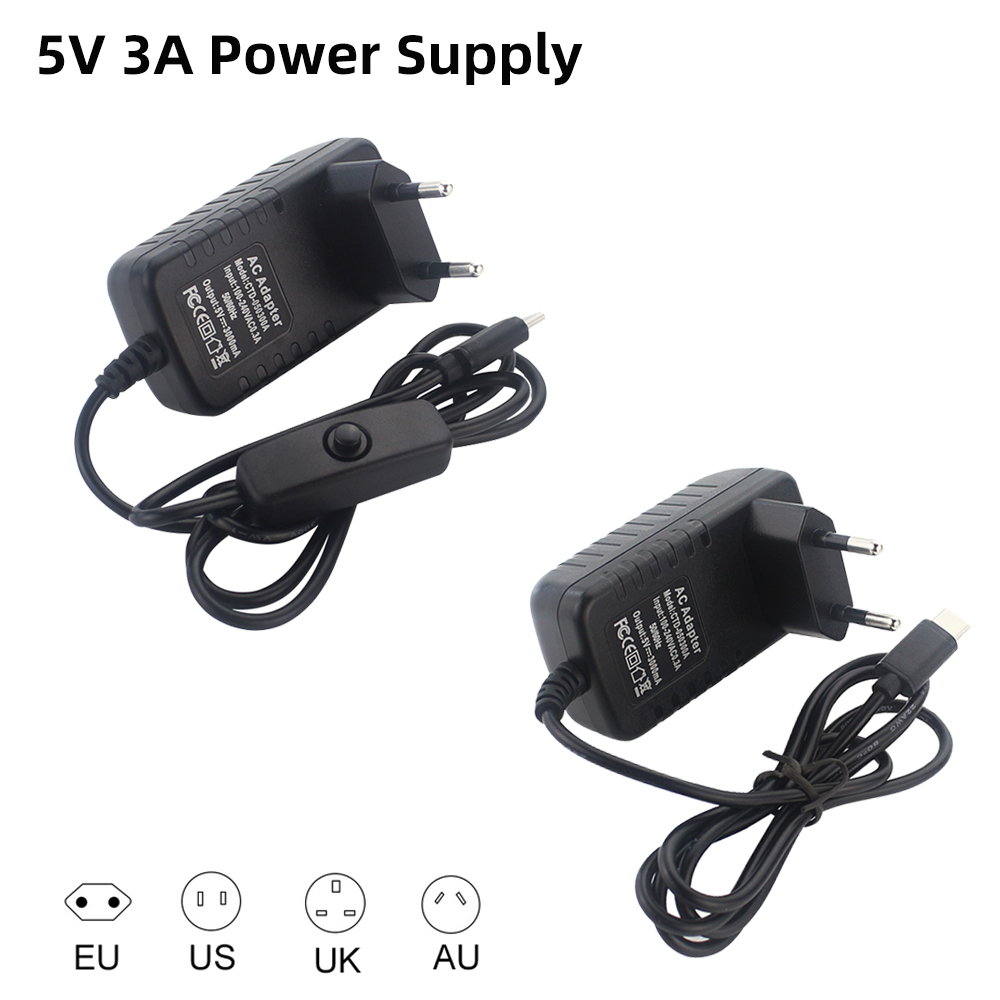 5V 3A Raspberry Pi 4 Nguồn USB - đánh giá và giá Banana Pi Bpi-M5