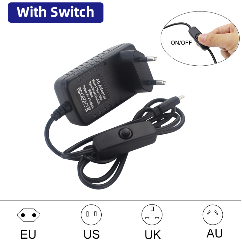 5V 3A Raspberry Pi 4 Nguồn USB - đánh giá và giá Banana Pi Bpi-M5
