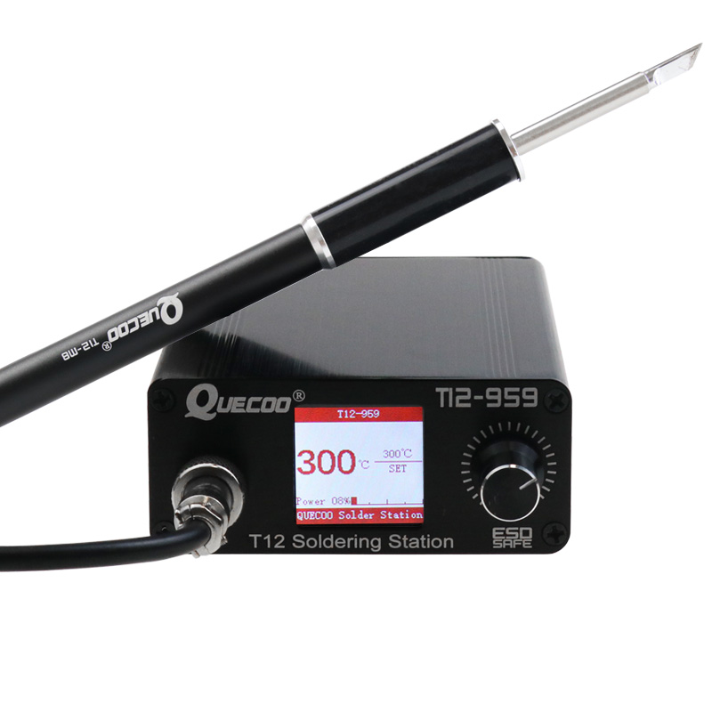T12-959 V5.1 Bộ Hàn Que Hàn Sắ - đánh giá và giá Soldering Station T12 Oled