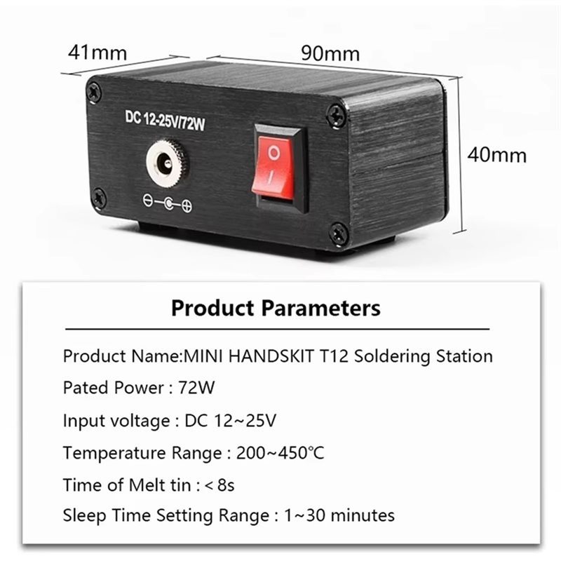 AB11-T12 For Home Repairing So - đánh giá và giá Soldering Station T12 Oled