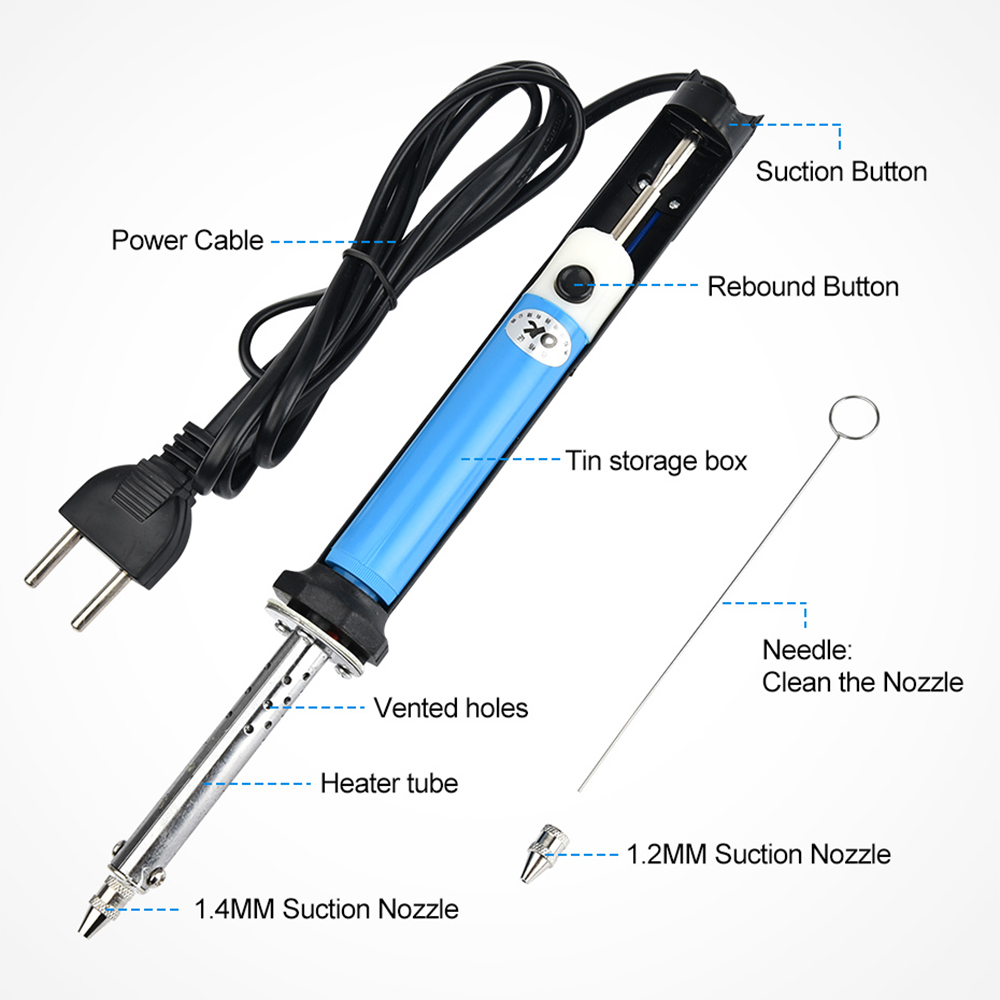 30W Electric Vacuum Desolderin - đánh giá và giá Desoldering Gun Vacuum Electric
