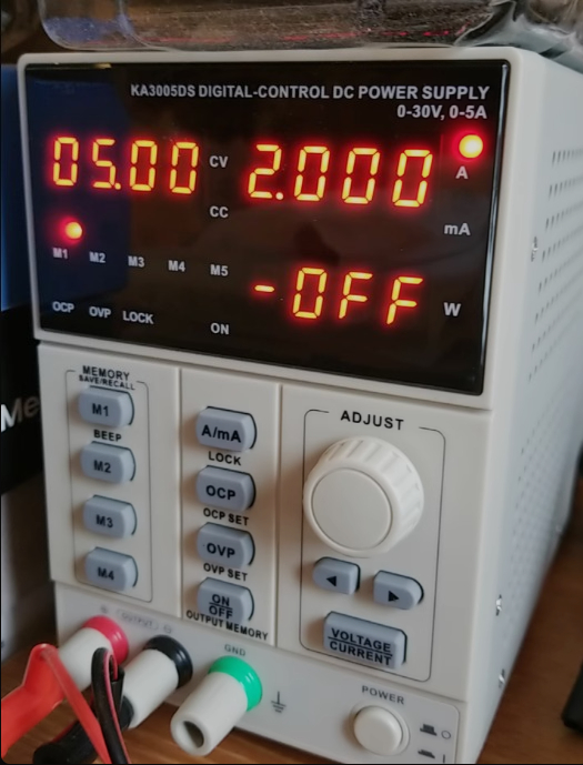 KA3003D / KA3005P Digital Prog - đánh giá và giá Programmable Dc Power Supply 60V 5A